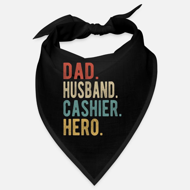 Kassierer Papa Ehemann Held Bandana