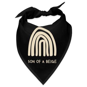 Son of a Beige - Bandana - Schwarz - Vorne