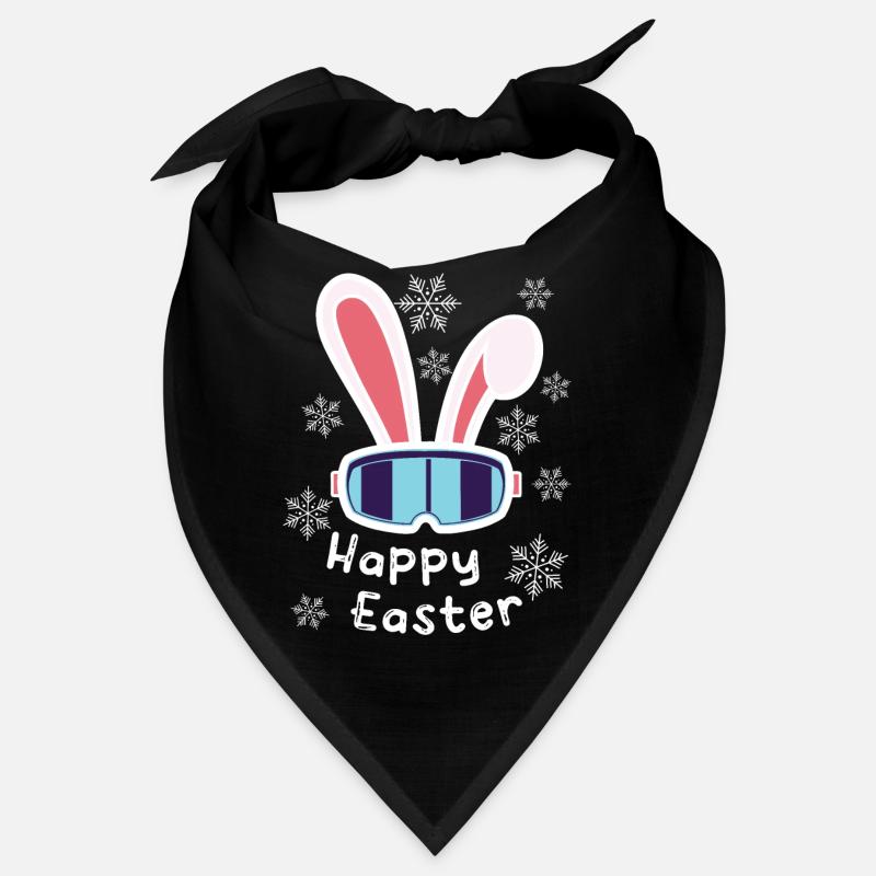 Ski Bunny "Happy Easter" Ski Holidays Easter Skiing Bandana