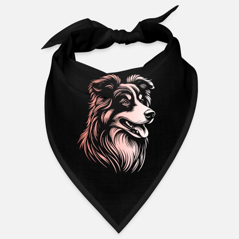 berger australien traits 3 dégradé Bandana