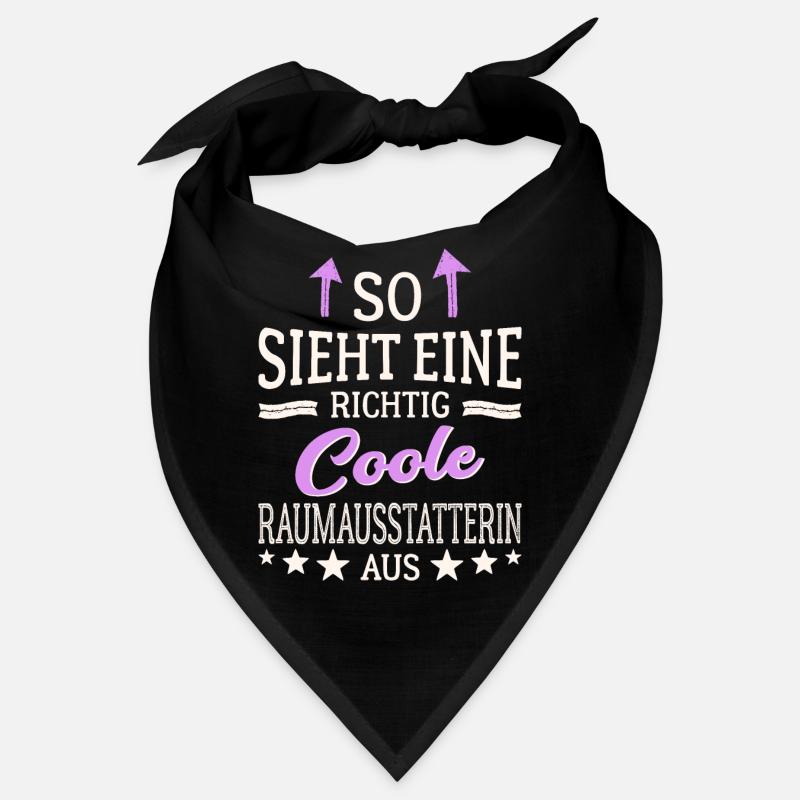 So sieht eine richtig coole Raumausstatterin aus Bandana