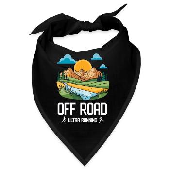Ultra Running - Offroad - Bandana - Schwarz - Vorne