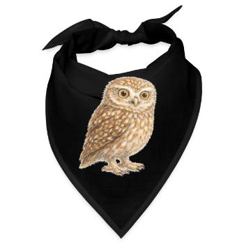 chouette chevêche - Bandana - Schwarz - Vorne