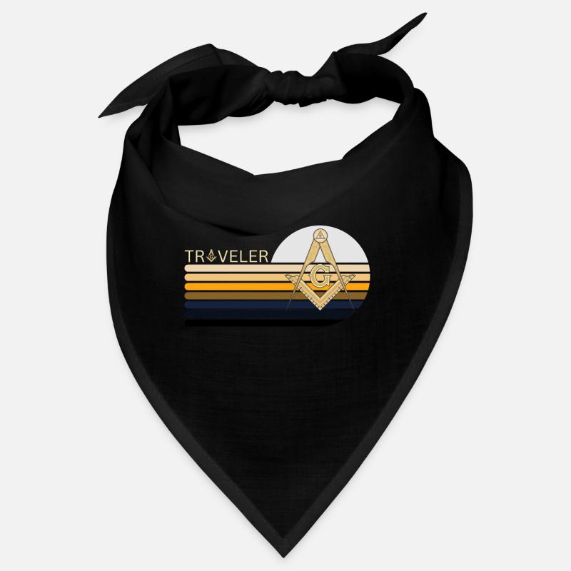 Freemasons Freemasonry Compass Tshirt Bandana
