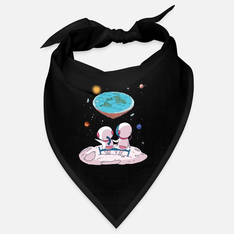 The earth is flat Bandana