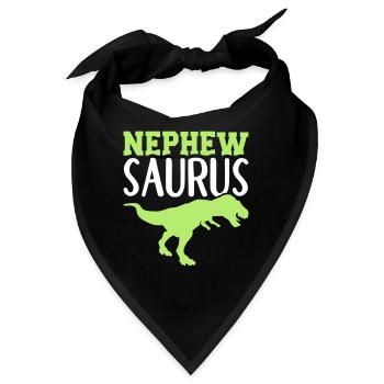 Neffe - Bandana - Schwarz - Vorne