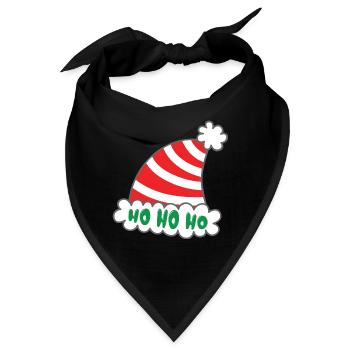 Wichteln Hässliche Sachen Wichtelspiel Weihnachten - Bandana - Schwarz - Vorne