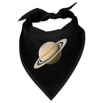 Saturn - Bandana - Schwarz - Vorne