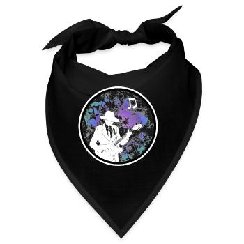 Gitarrist - Bandana - Schwarz - Vorne