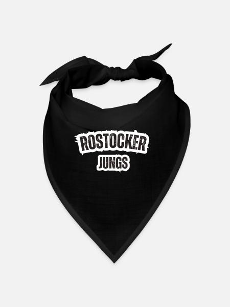 Rostock boys - Bandana - black - Front