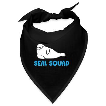 Seehund - Seal Squad - Bandana - Schwarz - Vorne