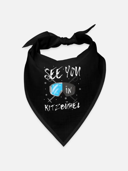Kitzbühel Ski Tyrol Snowboard Autriche - Bandana - noir