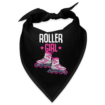 Inline Skates Inline Skating Inline Skater - Bandana - Schwarz - Vorne