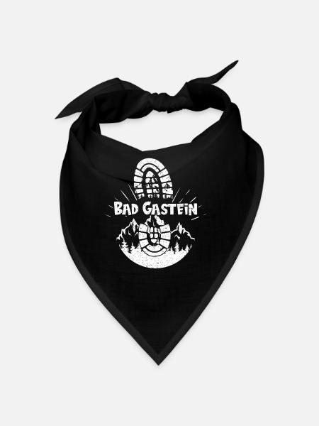 Bad Gastein randonnée Snowboard Autriche - Bandana - noir - Devant