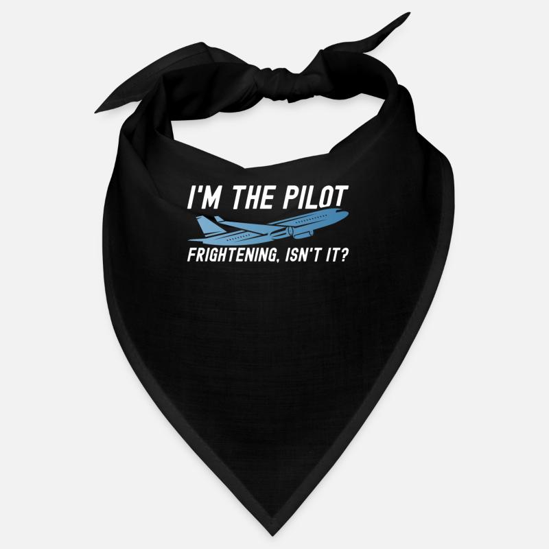 Pilot Captain Saying Airplane Fly Bandana
