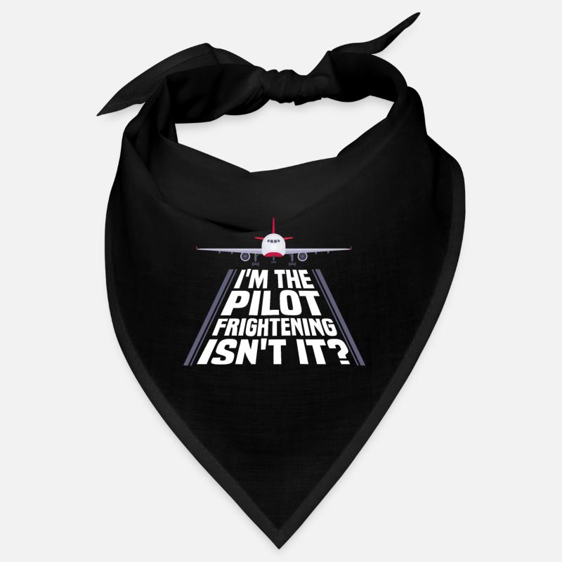Ich Bin Pilot - Flugkaptiän Passagierflugzeug Bandana