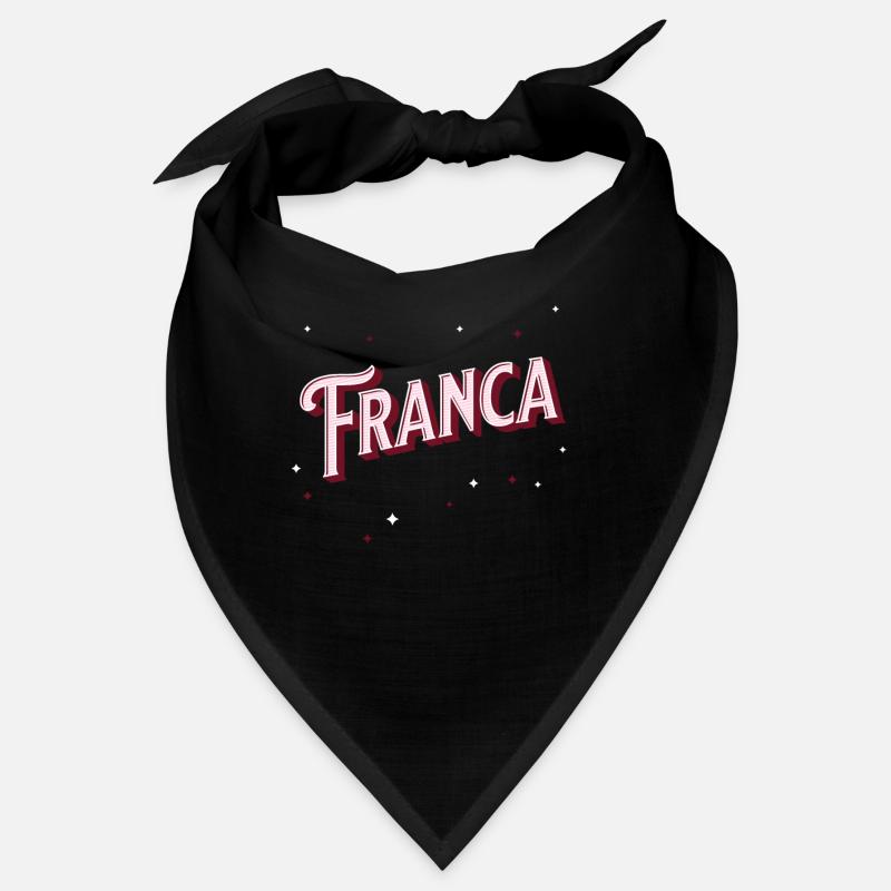 Franca name personalized Bandana