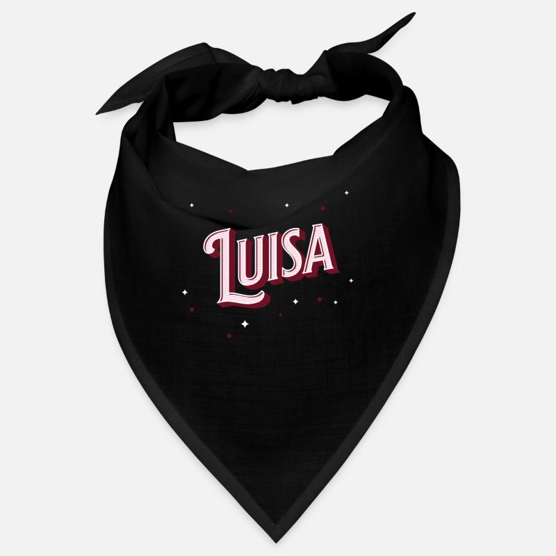 Luisa name personalized Bandana