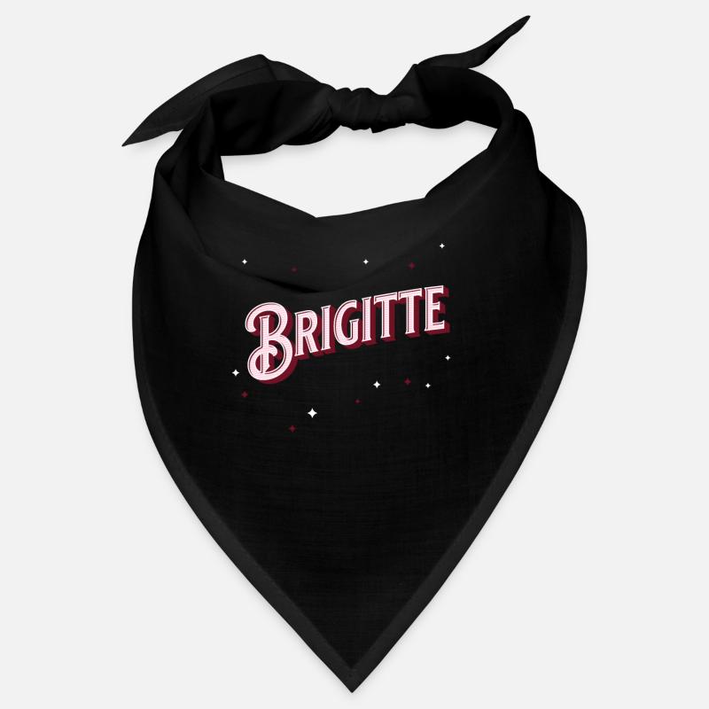 Brigitte name personalized Bandana