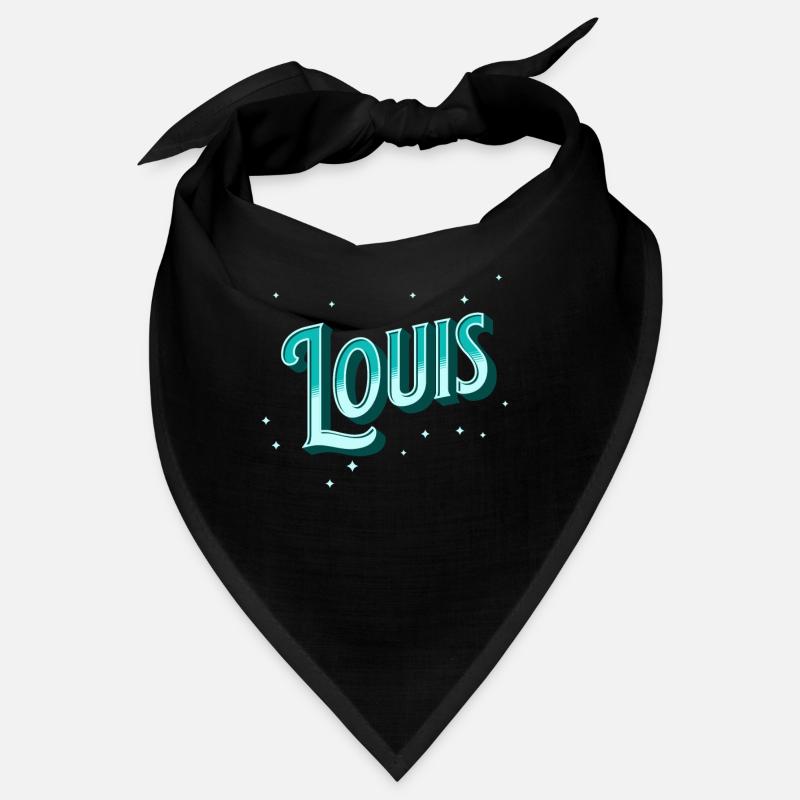 Louis Namen personalisiert Bandana