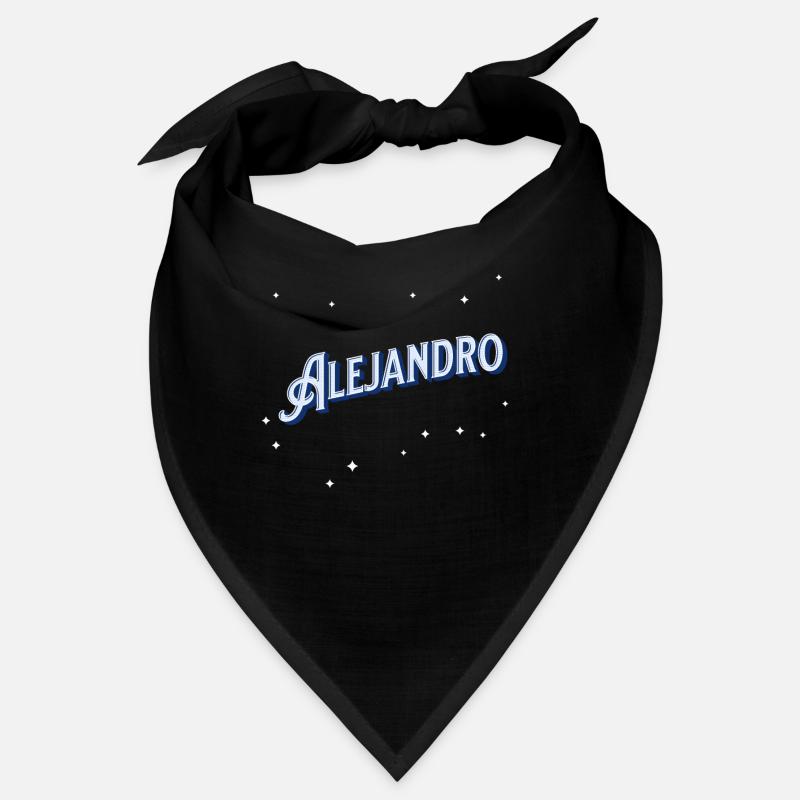 Alejandro name personalized Bandana
