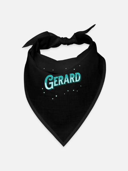 Gérard nomme des prénoms personnalisés - Bandana - noir