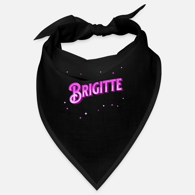 Brigitte name personalized Bandana