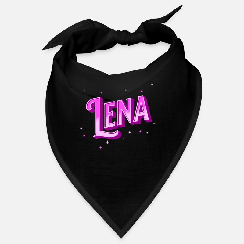Lena's name personalized Bandana