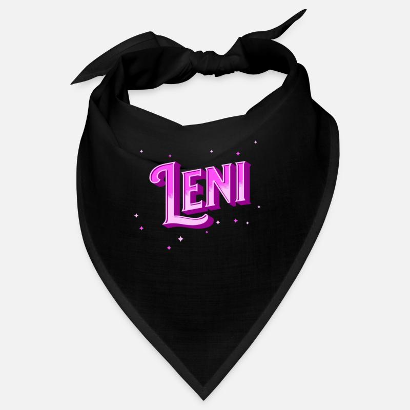 Leni's name personalized Bandana