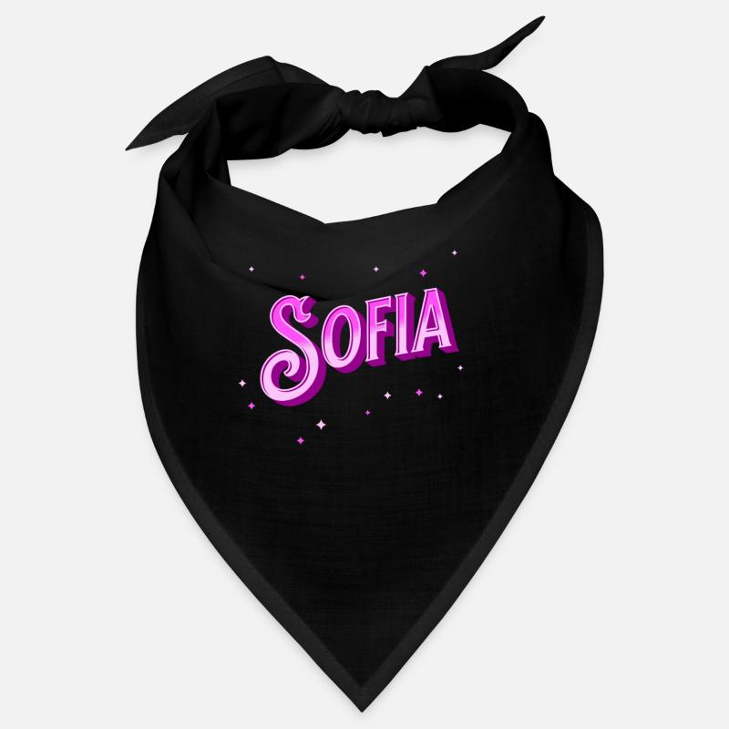 Sofia Namen personalisiert Bandana