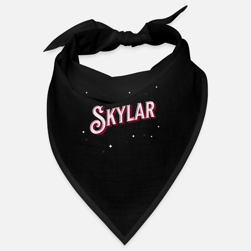 Skylar name personalized Bandana