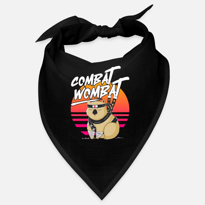 Funny Australian Wombat Saying Bandana