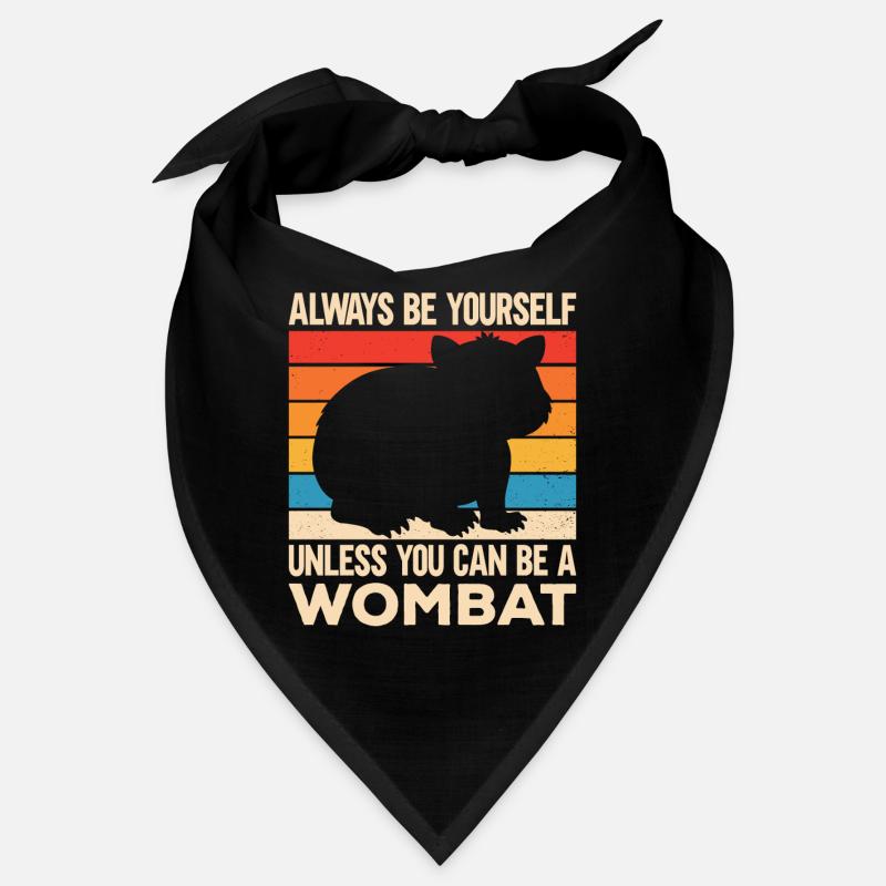 Funny Australian Wombat Saying Bandana