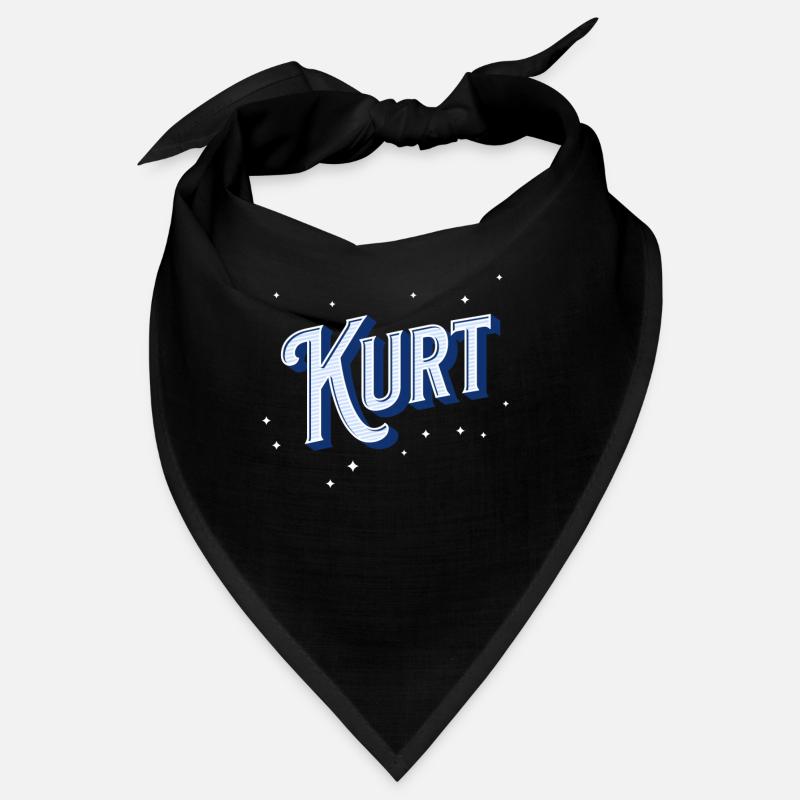 Kurt name personalized Bandana