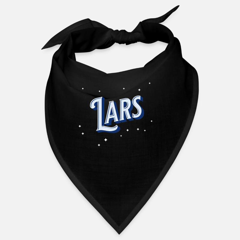 Lar's name personalized Bandana