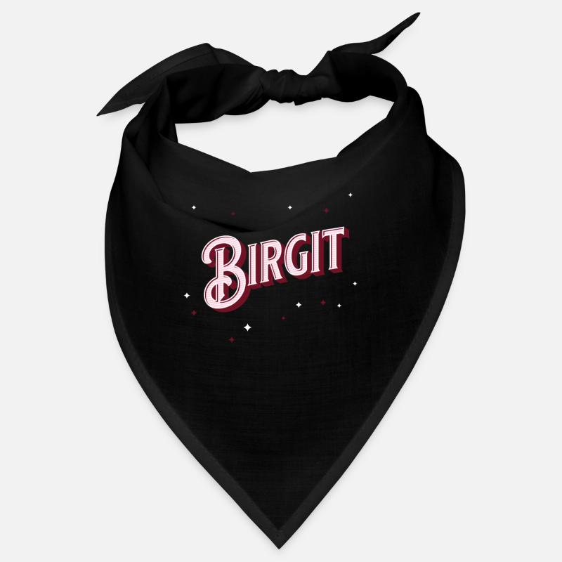 Birgit Namen personalisiert Bandana