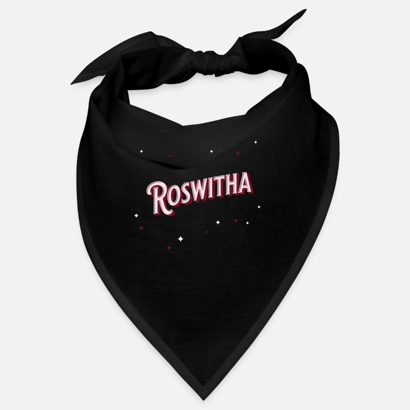 Roswitha Namen personalisiert Bandana