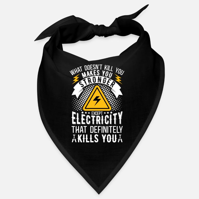 High Voltage Electrician Power Grid Bandana