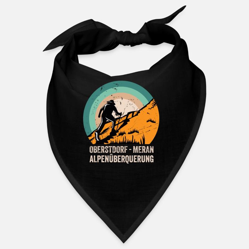 Crossing the Alps Oberstdorf Merano E5 long-distance hiking trail Bandana