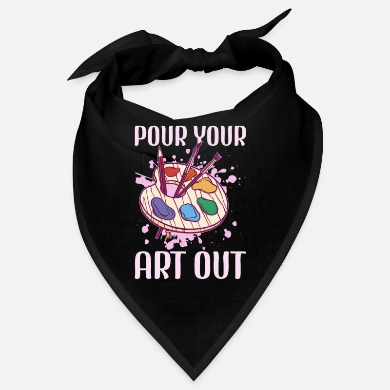 Professeur d’art Drôle de dicteur Cours d’art Cours d’art Bandana