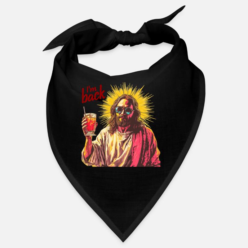 Jesus Christ Easter, I'm Back Party Bandana