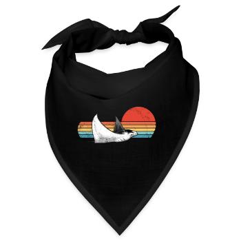 Mantarochen - Bandana - Schwarz - Vorne