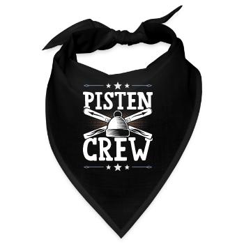 Pisten Crew - Bandana - Schwarz - Vorne