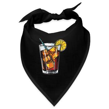 Limonade Drink - Bandana - Schwarz - Vorne