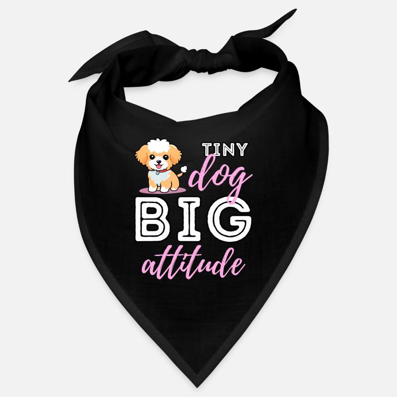 Tiny Dog, Big Attitude – Cute Maltipoo Personality Bandana