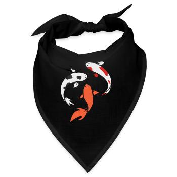 Koi - Bandana - Schwarz - Vorne