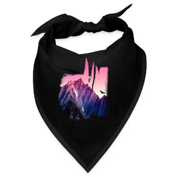 MN JEANS LONDON Mountain - Bandana - Schwarz - Vorne