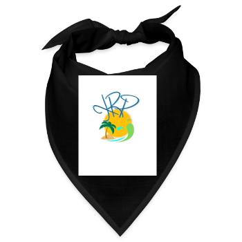 XRP Insel - Bandana - Schwarz - Vorne