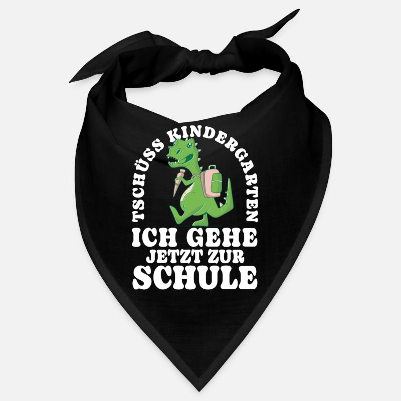 Einschulung Drache Tschüss Kindergarten Bandana