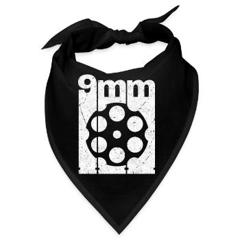 Revolver Trommel - Bandana - Schwarz - Vorne